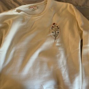 XL Loving Him Was Red crewneck